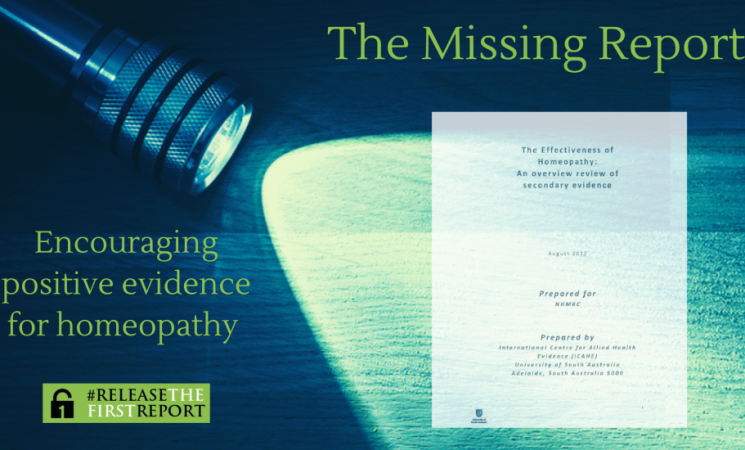 Buried First Report found ‘encouraging’ evidence homeopathy is effective for five clinical conditions